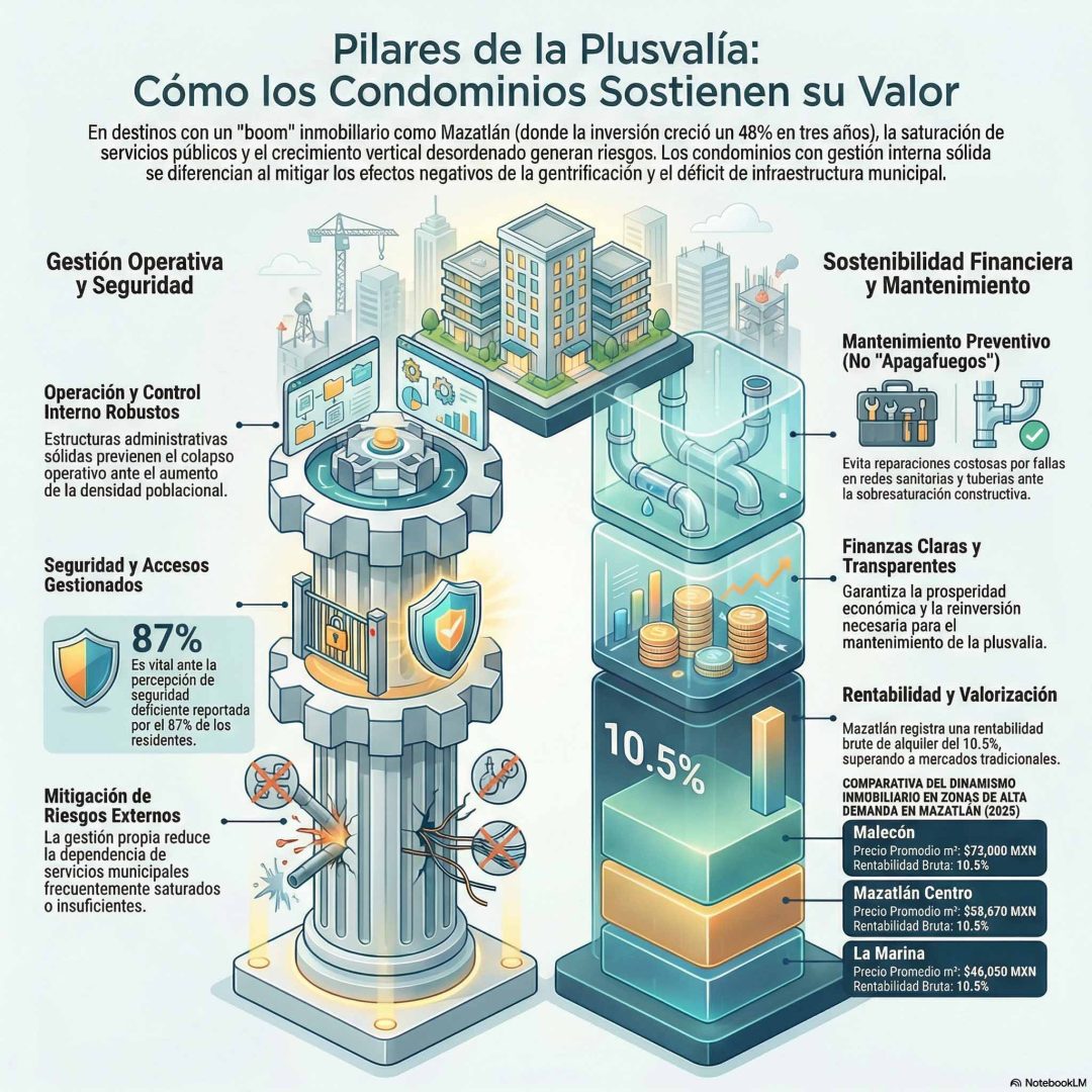 Pilares de la Plusvalía: como los condominios sostienen su valor